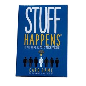 Stuff Happens Card Game by Goliath – Complete (Blue Edition)